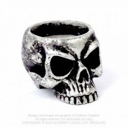 Alchemy Skull - Tea Light Holder - Świecznik Czaszka