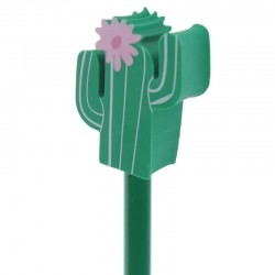 Ołówek z gumką Kaktus kwitnący