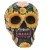 Figurka Meksykańska Czaszka - Sugar Skull Yellow