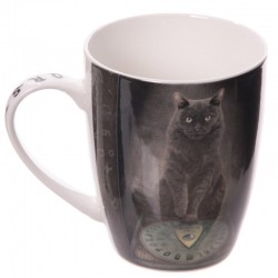 Lisa Parker Kubek Porcelanowy Czarny Kot Ouija