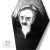 Wisior gotycki trumienka Edgar Allan Poe czerń