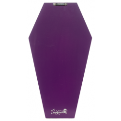 Półka Trumna Fioletowa - Sourpuss Coffin Wall Shelf Purple