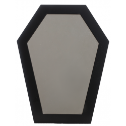 Lustro Trumna Czarna - Sourpuss Coffin Mirror Black